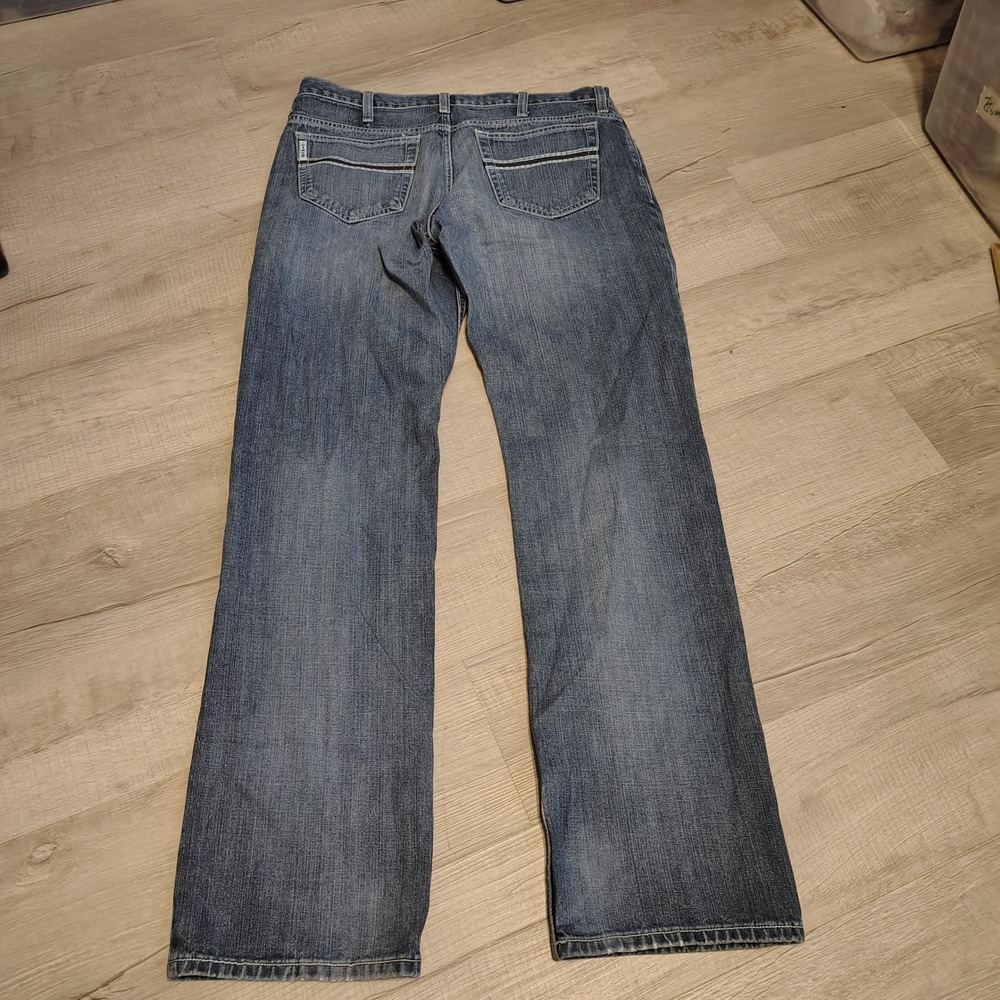 Cinch Mens Blue Denim Jeans MB92834 019 Medium Wash Straight Leg 35x36 - Picture 2 of 10